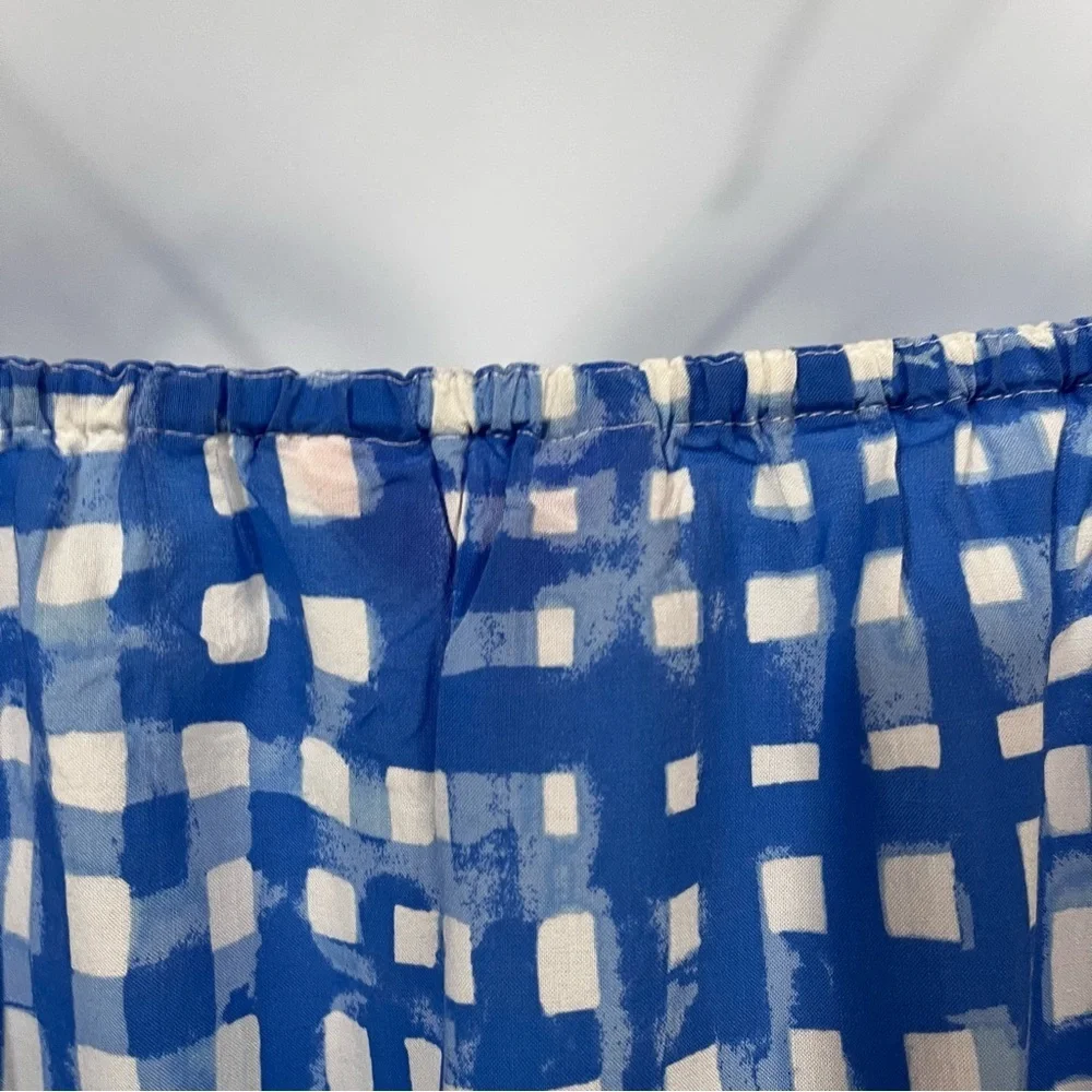 Lilly Pulitzer Blue Check Sleeveless Top - Picture 11 of 11